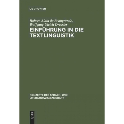 按需印刷DEG Einführung in die Textlinguistik[9783484220287]