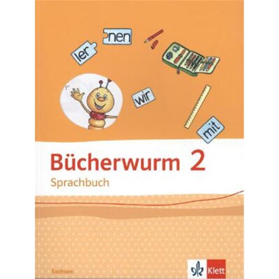 预订【德语】 Bücherwurm Sprachbuch 2. Ausgabe für Sachsen[9783123107207]