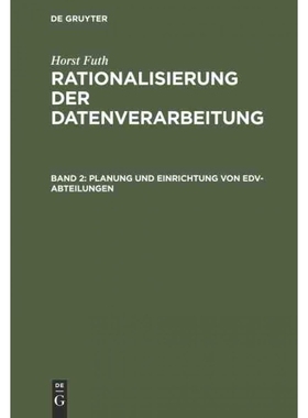 按需印刷DEG Planung und Einrichtung von EDV Abteilungen[9783486349214]