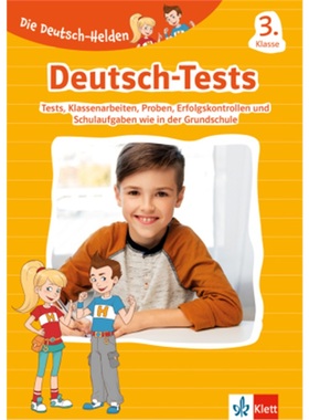 预订【德语】 Klett Die Deutsch-Helden: Deutsch-Tests 3. Klasse[9783129496480]