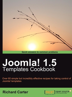 按需印刷Joomla! 1.5 Templates Cookbook[9781849511247]