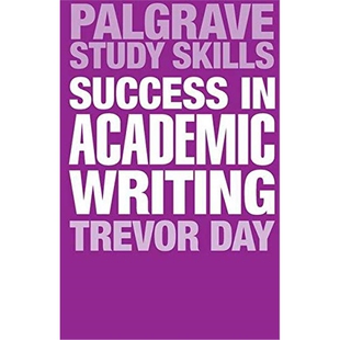 原版 上海外文书店 Palgrave 书籍 Success 英文原版 进口图书 Trevor Writing Academic Skills Study 英语学术写作 Day