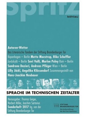 预订【德语】Autoren-Wetter[9783412508920]