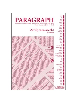 预订【德语】Paragraph - Zivilprozessrecht:16. Auflage