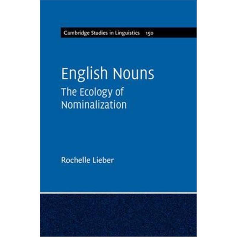按需印刷English Nouns:The Ecology of Nominalization[9781316613870]
