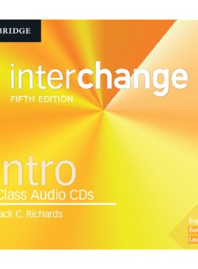 预订Interchange Intro Class Audio CDs[9781316622216]