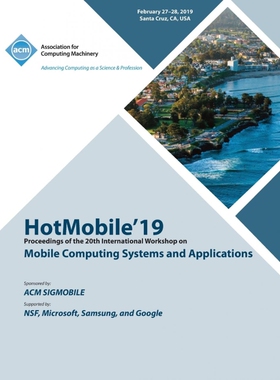按需印刷不退不换HotMobile'19[9781450367400]