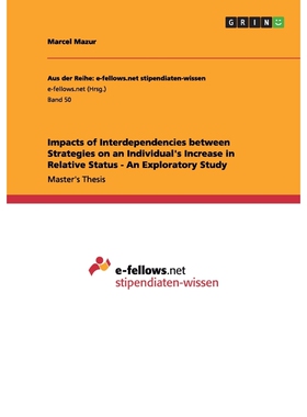 预订不退不换Impacts of Interdependencies between Strategies on an Individual's Increase in Relative Status - An