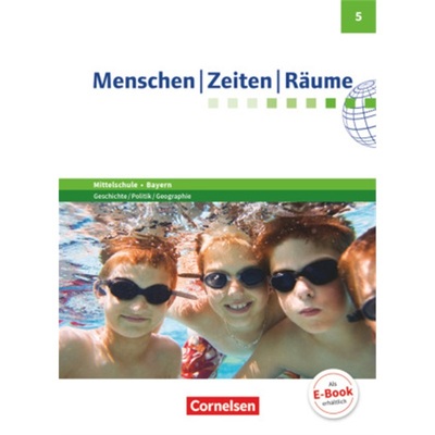预订【德语】Menschen-Zeiten-Raume - Arbeitsbuch fur Geschichte/Politik/Geographie Mittelschu[9783060648955]