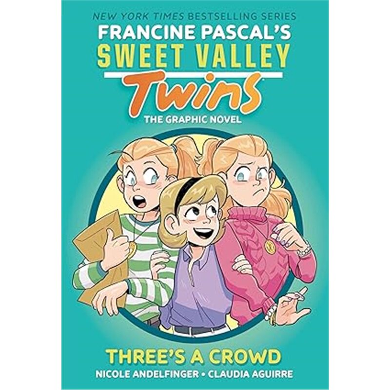 现货 甜蜜高谷双胞胎：三人行太拥挤 (图像小说)Sweet Valley Twins: Three's a Crowd: (A Graphic Novel)[9