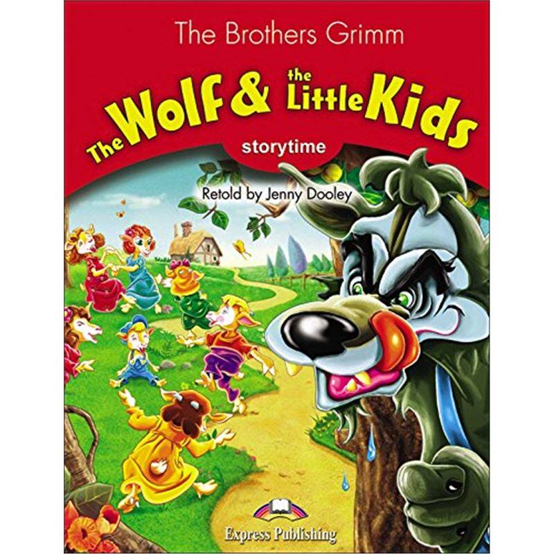 the wolf & the little kids pupils book (  audio cd)