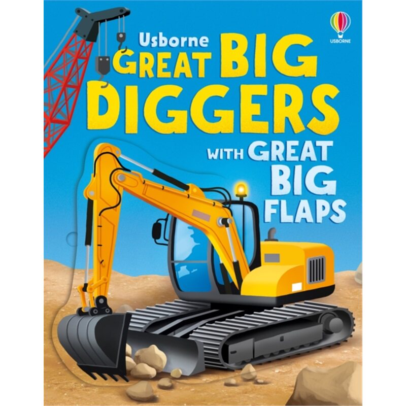 现货Great Big Diggers (with great big flaps)[9781835408735]