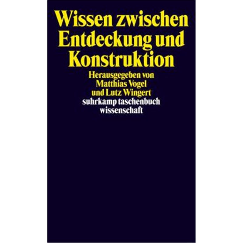 预订【德语】Wissen zwischen Entdeckung und Konstruktion:Erkenntnistheoretische Kontroversen