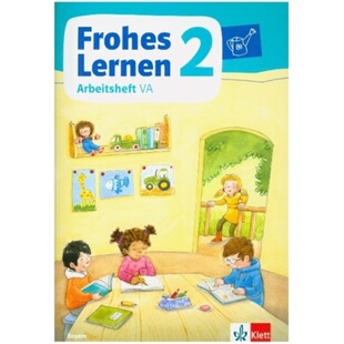 预订不退不换德语 Frohes Lernen Sprachbuch 2. Ausgabe Bayern[9783122313142]