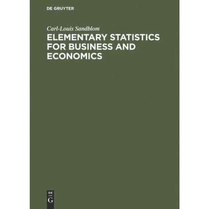 按需印刷DEG Elementary Statistics for Business and Economics[9783110083026]