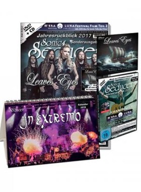 预订【德语】 Sonic Seducer Jahresrückblick 2017, m. Tischkalender + DVD + Audio-CD (EP) (Limited Edition):In Extremo Ti