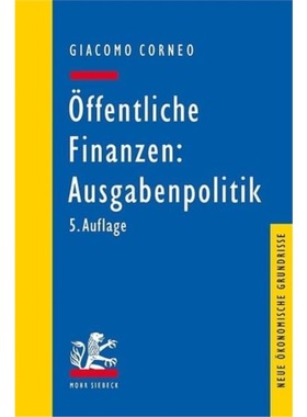 预订【德语】 Offentliche Finanzen: Ausgabenpolitik: