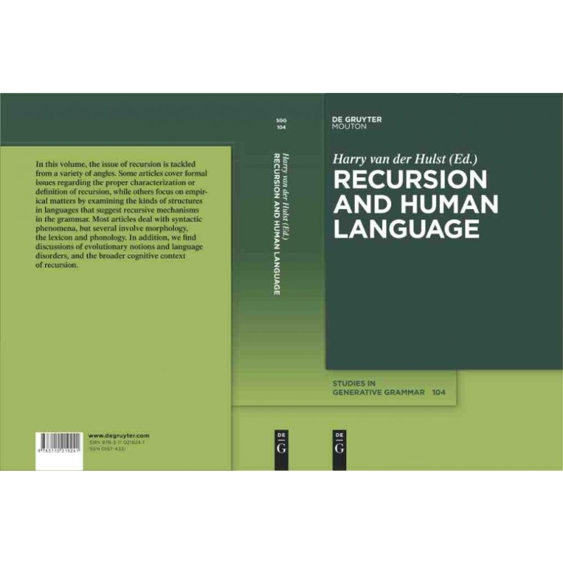 按需印刷DGYT Recursion and Human Language[9783110219241]