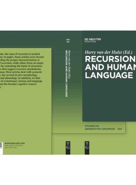 按需印刷DGYT Recursion and Human Language[9783110219241]