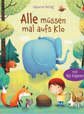 预订【德语】 Alle müssen mal aufs Klo[9781782325741]