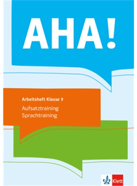 预订不退不换德语 AHA! 9. Aufsatztraining / Sprachtraining[9783123100512]