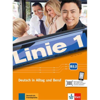 预订【德语】 Linie 1 - Kurs- und Übungsbuch B2.2 mit Audios und Videos[9783126071123]