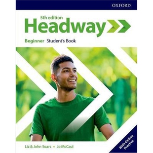 Student Book 现货 Online Beginner with Practice Headway
