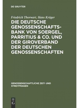 预订DEG Die Deutsche Genossenschafts Bank von Soergel, Parritius & Co. und der Giroverband der Deutschen