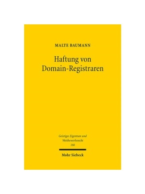预订【德语】Haftung von Domain-Registraren:Verantwortlichkeit eines neutralen Diensteanbieters für urheberrechtsverletz