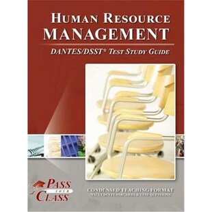 DANTES DSST 9781614337423 Resource Guide Management Study 按需印刷Human Test