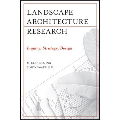 预订不退不换Landscape Architectural Research[9780470564172]