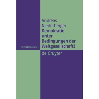 按需印刷不退不换DEG Demokratie unter Bedingungen der Weltgesellschaft?[9783110214109]