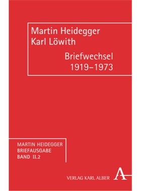 预订不退不换德语Martin Heidegger Briefausgabe / Briefwechsel 1919-1973: