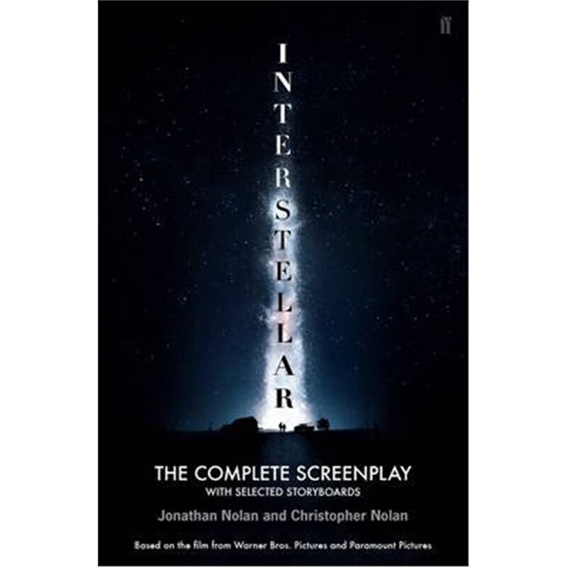 预订Interstellar:The Complete Screenplay With Selected Storyboards