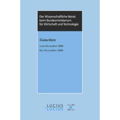 按需印刷DEG Der Wissenschaftliche Beirat beim Bundesministerium für Wirtschaft   Gutachten[9783828203815]
