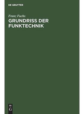 预订【德语】 Grundriss der Funktechnik: