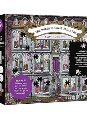 现货The World of Edgar Allan Poe: A Conversation Puzzle[9780593799581]