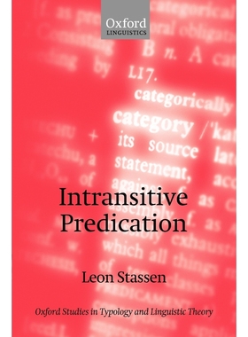 按需印刷Intransitive Predication[9780199258932]