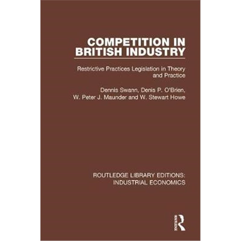 预订competition in british industry:restrictive practices