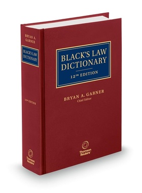 现货 布莱克法律大词典 辞典 标准版 第12版 Black's Law Dictionary, 12th Edition