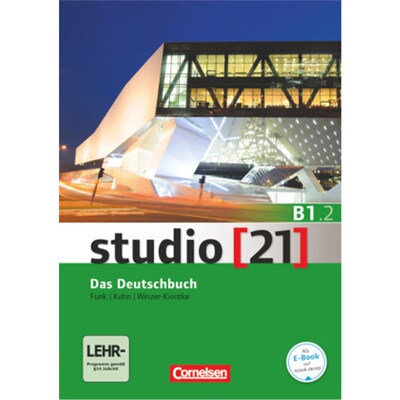 预订【德语】 Studio [21] - Grundstufe - B1: Teilband 2. Tl.2[9783065206105]