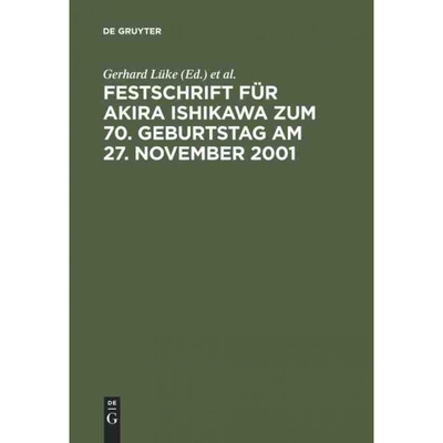 按需印刷不退不换DEG Festschrift für Akira Ishikawa zum 70. Geburtstag am 27. November 2001[9783110161397]