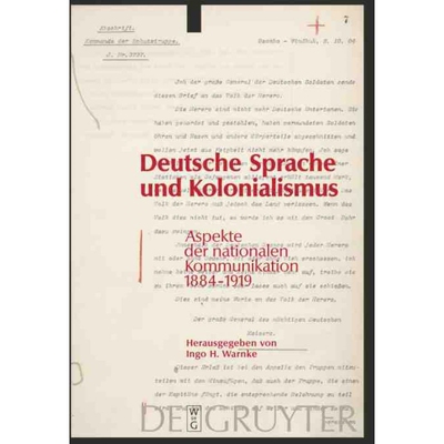 按需印刷不退不换DEG Deutsche Sprache und Kolonialismus[9783110200379]