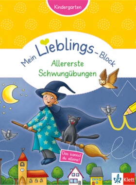 预订【德语】 Klett Mein Lieblings-Block Allererste Schwungübungen[9783129495216]