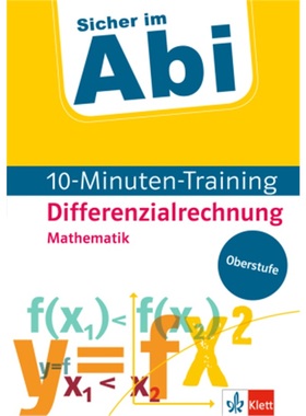 预订【德语】 Klett Sicher im Abi 10-Minuten-Training Oberstufe Mathematik Differenz[9783129496497]