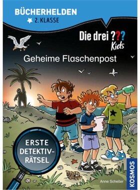 预订【德语】Die drei ??? Kids, Bucherhelden 2. Klasse, Geheime Flaschenpost[9783440170021]