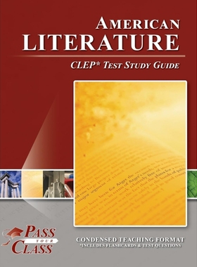 按需印刷American Literature CLEP Test Study Guide[9781614337676]