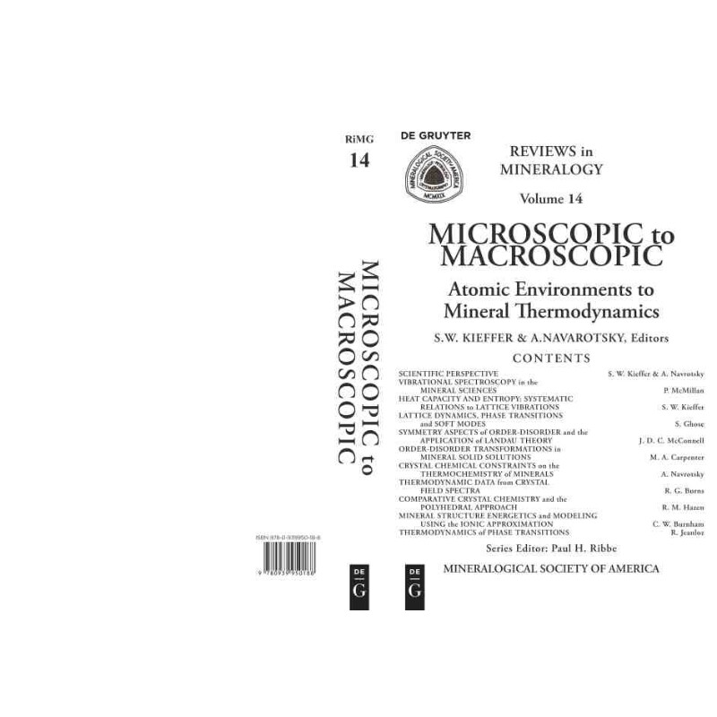 按需印刷不退不换DGYT Microscopic to Macroscopic[9780939950188]