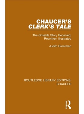 预订Chaucer's Clerk's Tale[9780367357443]