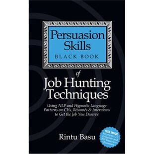 Book 9781905430857 Skills Techniques Black Hunting 按需印刷Persuasion Job